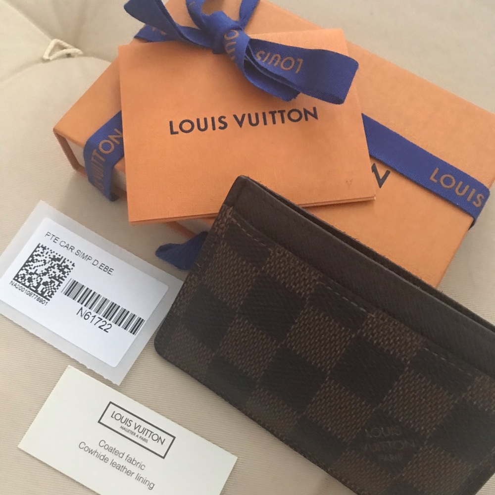 Card Holder N61722 Damier Ebene